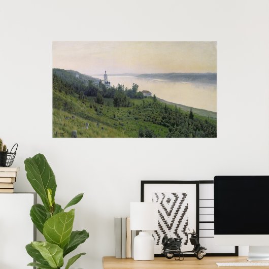 Poster Paysage froid, 1889 (Bureau à domicile)