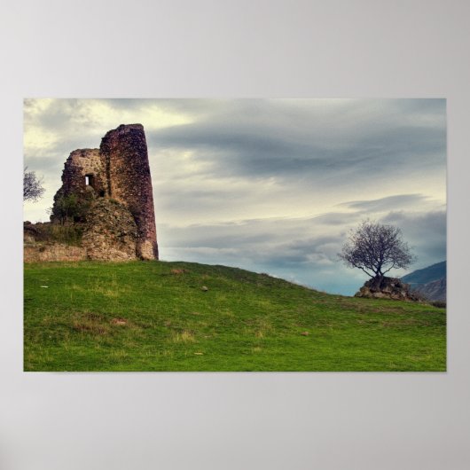 Poster Paysage géorgien (Devant)
