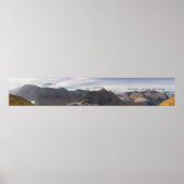 Poster Paysage Glencoe Mountain Panorama (Devant)