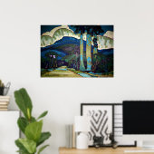 Poster Paysage hawaïen (Bureau à domicile)