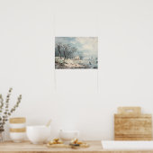 Poster Paysage : Hiver (Cuisine)