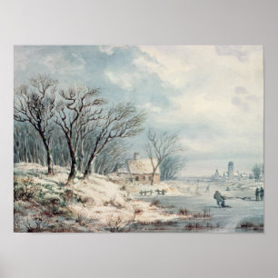 Poster Paysage : Hiver