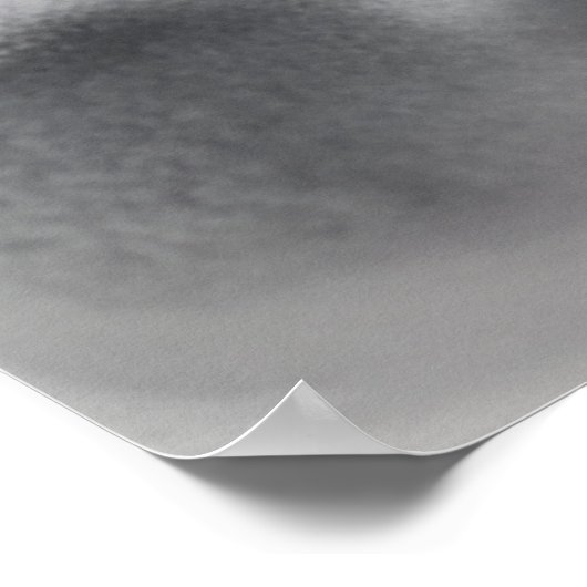 Poster Paysage hivernal (Coin)