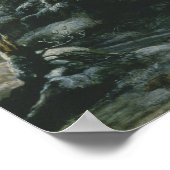 Poster Paysage hivernal (Coin)