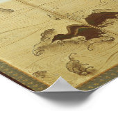 Poster Paysage hivernal (Coin)