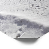 Poster paysage hivernal le long de l'étang et des forêts (Coin)
