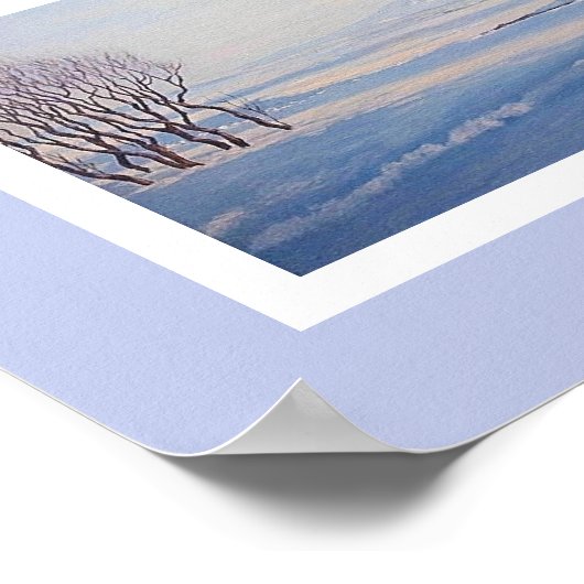 Poster Paysage islandais par Pola.B.Alex fine art (Coin)