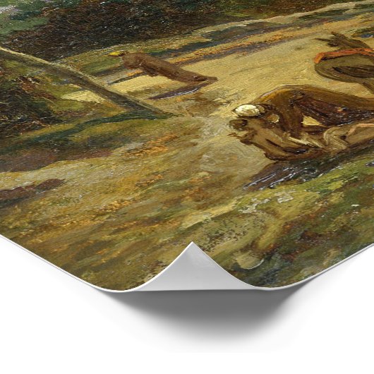 Poster Paysage italien (Coin)