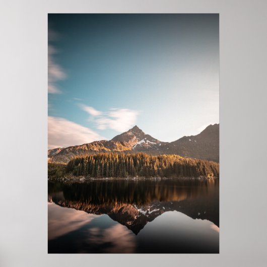 Poster Paysage Lofoten Norvège (Devant)
