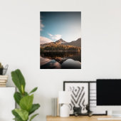 Poster Paysage Lofoten Norvège (Bureau à domicile)