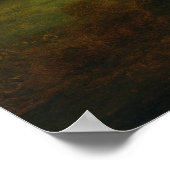 Poster Paysage lunaire (Coin)