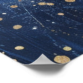 Poster Paysage lunaire en spirale (Coin)