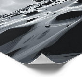 Poster Paysage lunaire minimaliste (Coin)