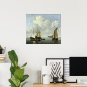 Poster Paysage marin (Bureau à domicile)
