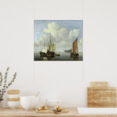 Poster Paysage marin (Cuisine)