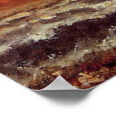 Poster Paysage marin, belle peinture de Gustave Courbet (Coin)