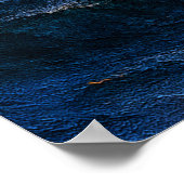 Poster Paysage marin de Tempête Embrasée (Coin)