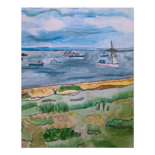 Poster Paysage marin Essex Thorpe/bay