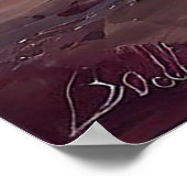 Poster Paysage marin vibrant au coucher du soleil (Coin)