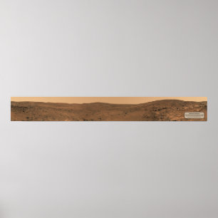 Poster Paysage martien (panorama Seminole, pleine largeur