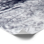 Poster Paysage minimal Abstrait (Coin)