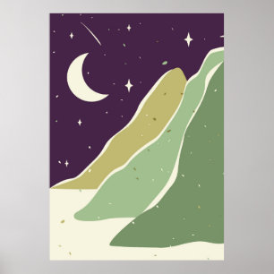 Poster Paysage minimaliste