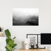 Poster Paysage minimaliste (Bureau à domicile)