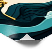 Poster Paysage moderne (Coin)