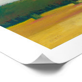 Poster Paysage moderne et paisible sentier d'art impressi (Coin)