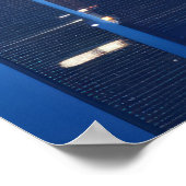 Poster Paysage moderne futuriste Cityscape (Coin)