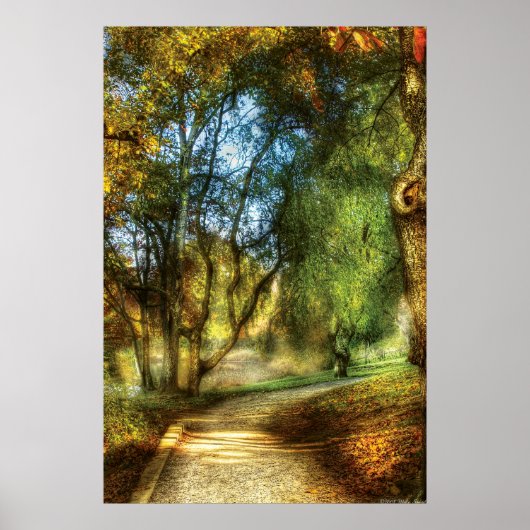 Poster Paysage - Mon Voyage, Mon Chemin (Devant)