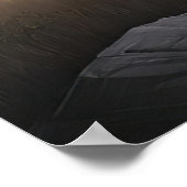 Poster Paysage montagnard enchanté Maison Whimsical (Coin)