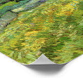 Poster Paysage montagneux, Van Gogh Art (Coin)