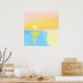 Poster paysage nature (Cuisine)