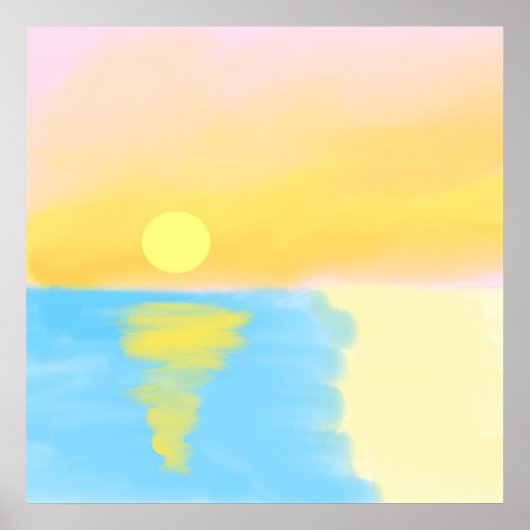 Poster paysage nature (Devant)