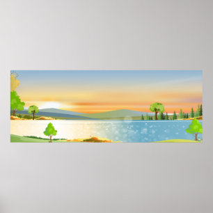 Poster Paysage naturel