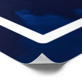 Poster Paysage naturel avec piscine Palmiers (Coin)