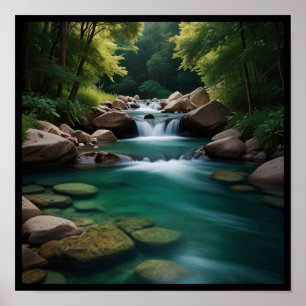 Poster Paysage naturel charmant