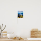 Poster Paysage naturel Citation personnalisée (Cuisine)