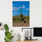 Poster Paysage naturel de Cactus 3994 (Bureau à domicile)