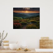 Poster Paysage naturel serein (Cuisine)