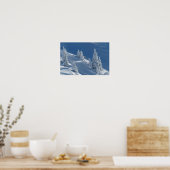 Poster paysage neige hiver (Cuisine)