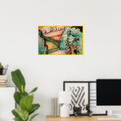 Poster Paysage no 1 (Bureau à domicile)