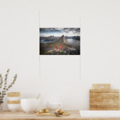 Poster Paysage norvégien (Cuisine)