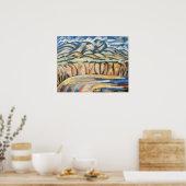 Poster Paysage, Nouveau-Mexique par Marsden Hartley, Beau (Cuisine)