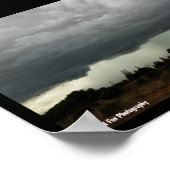 Poster Paysage Nuage Orageux (Coin)