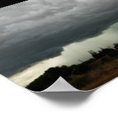 Poster Paysage Nuage Orageux (Coin)