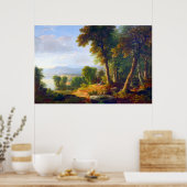 Poster Paysage par Asher B Durand 1850 (Cuisine)