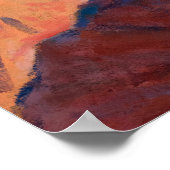 Poster Paysage, Parc national de Sion par Maynard Dixon (Coin)