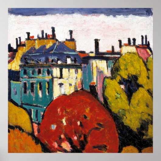 Poster Paysage, Paris (Devant)